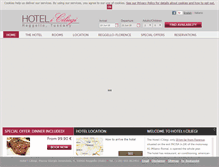 Tablet Screenshot of hoteliciliegi.com